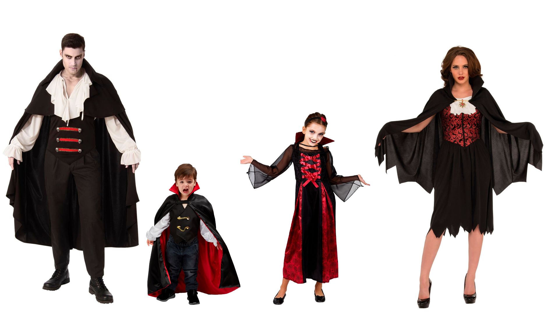 Family of Vampires Costumes