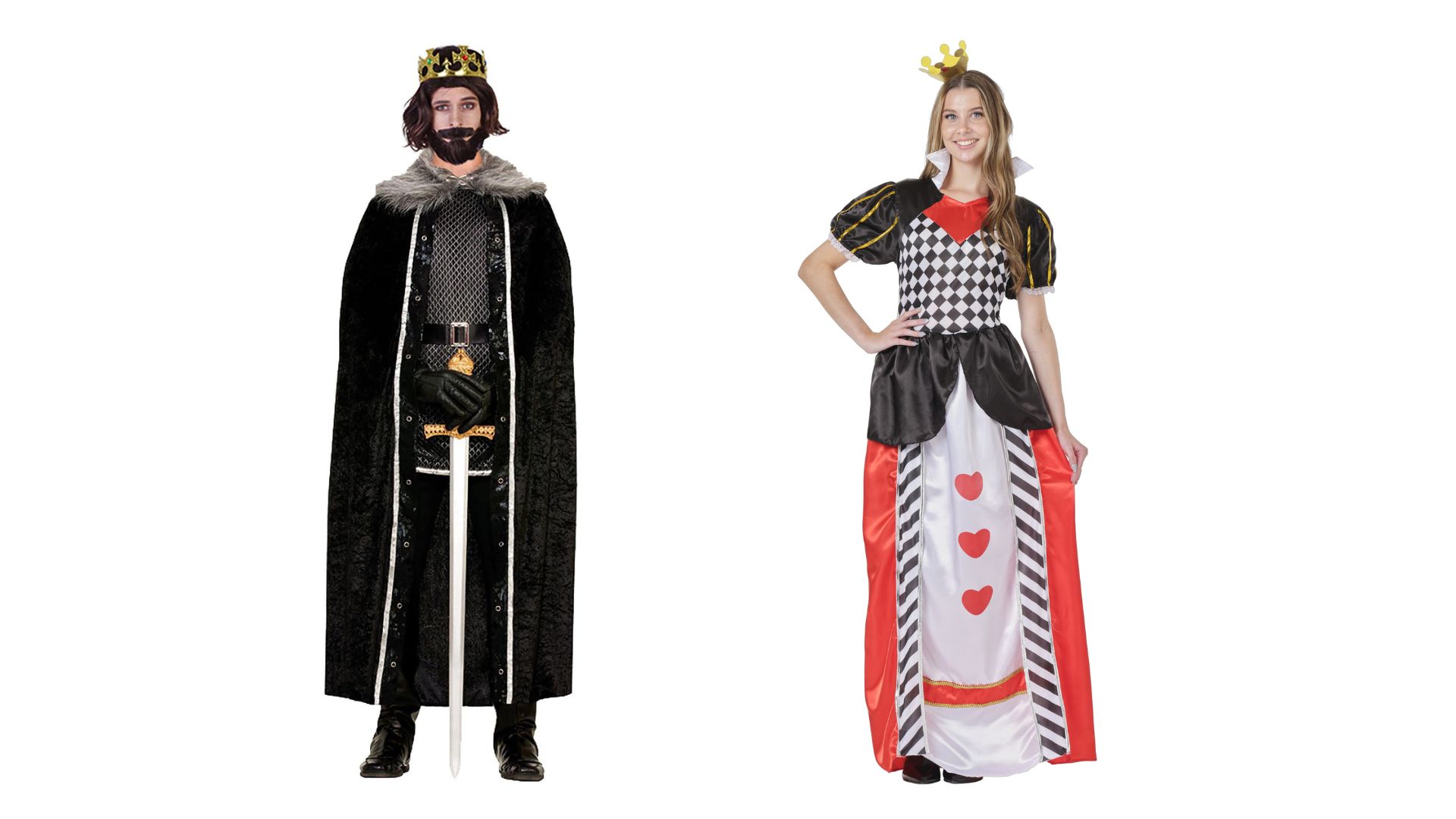 Regal King and Queen Costumes