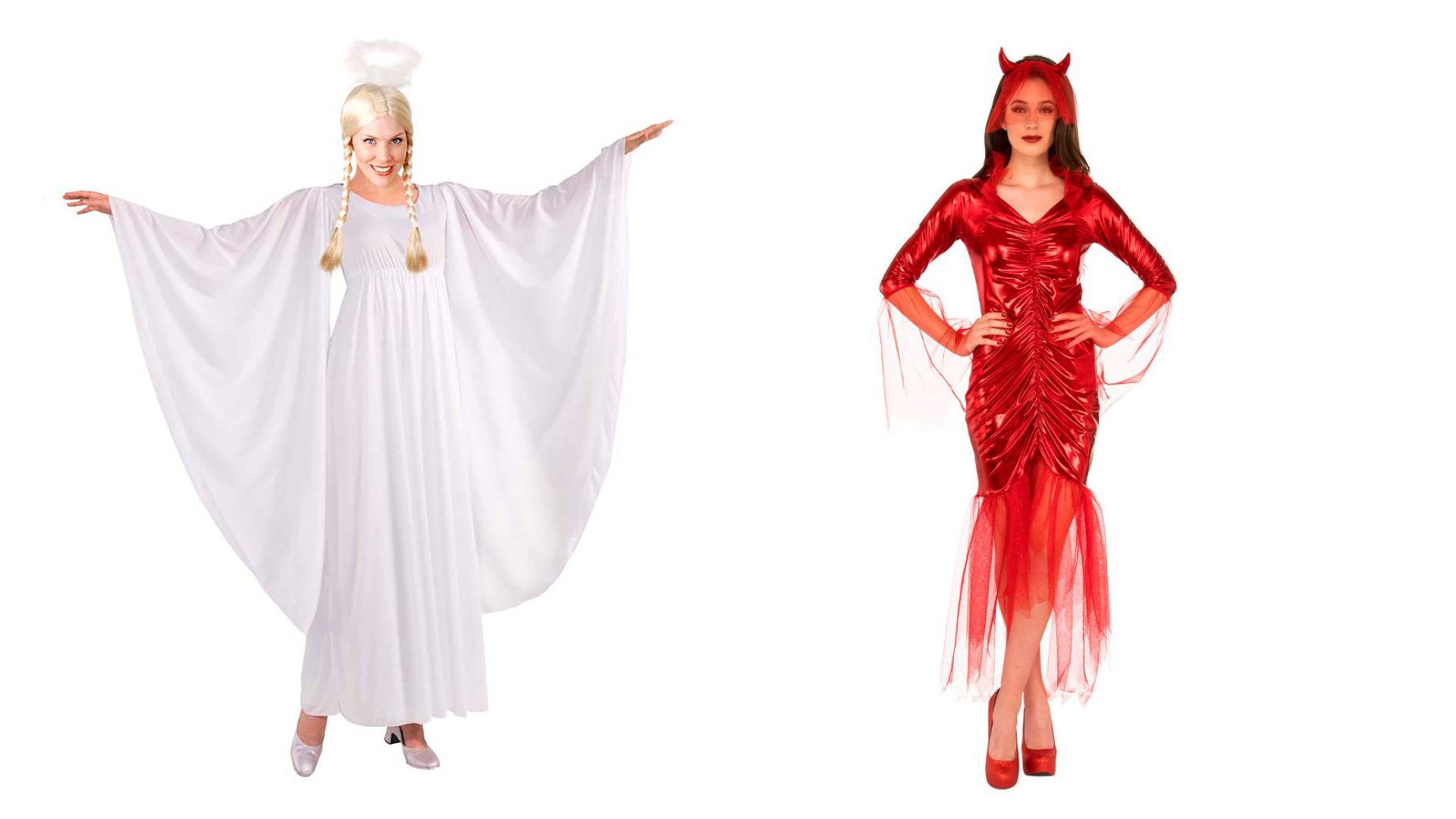 The Classic Angel and Devil Costumes