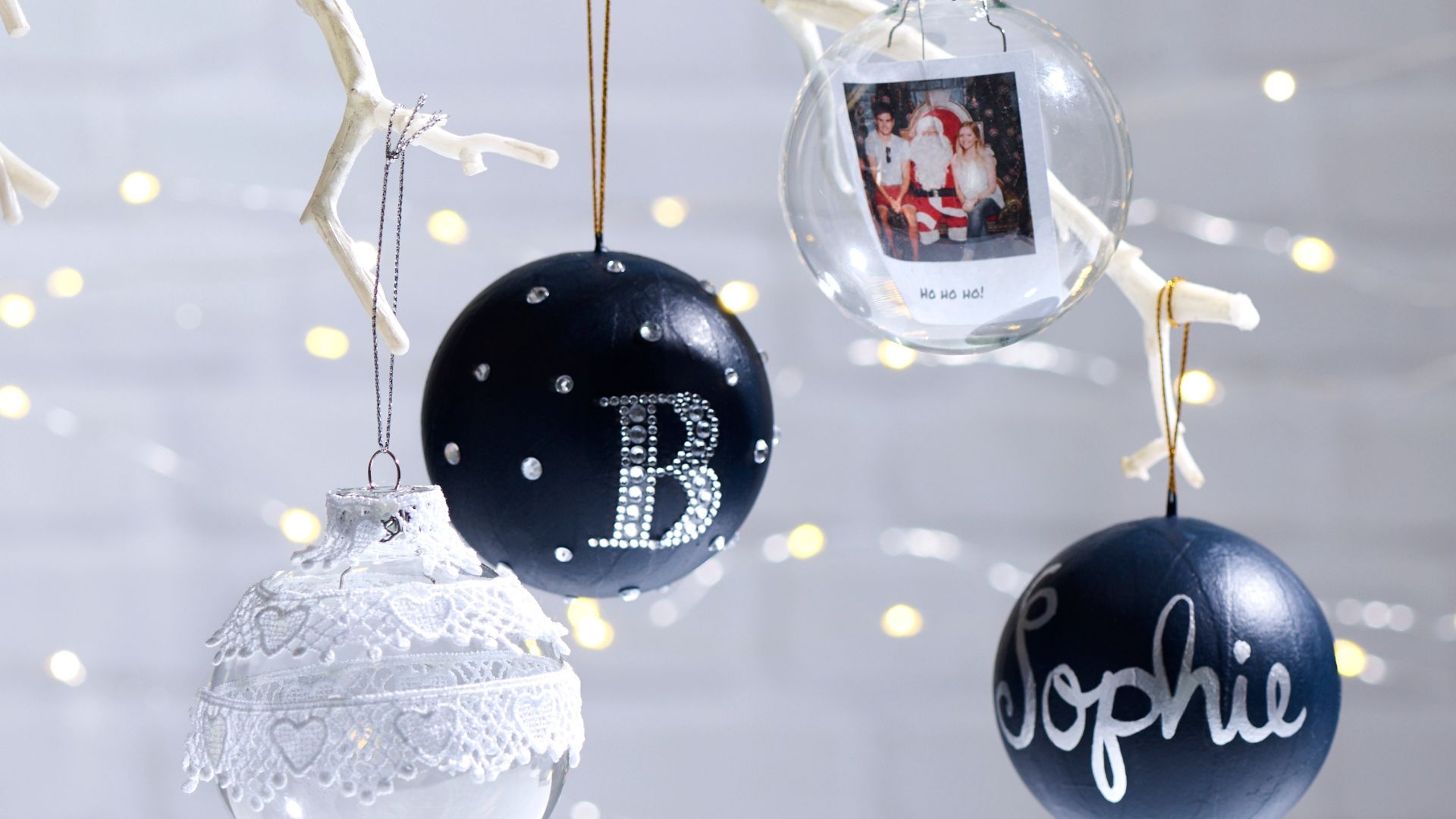 Christmas DIY Personalised Tree Decorations Project