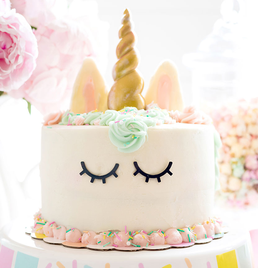 Edible Image Drizzle Cake - Auckland