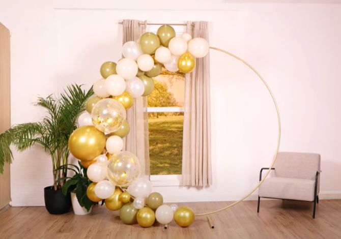 How To Set Up A Balloon Garland - DIY Guide