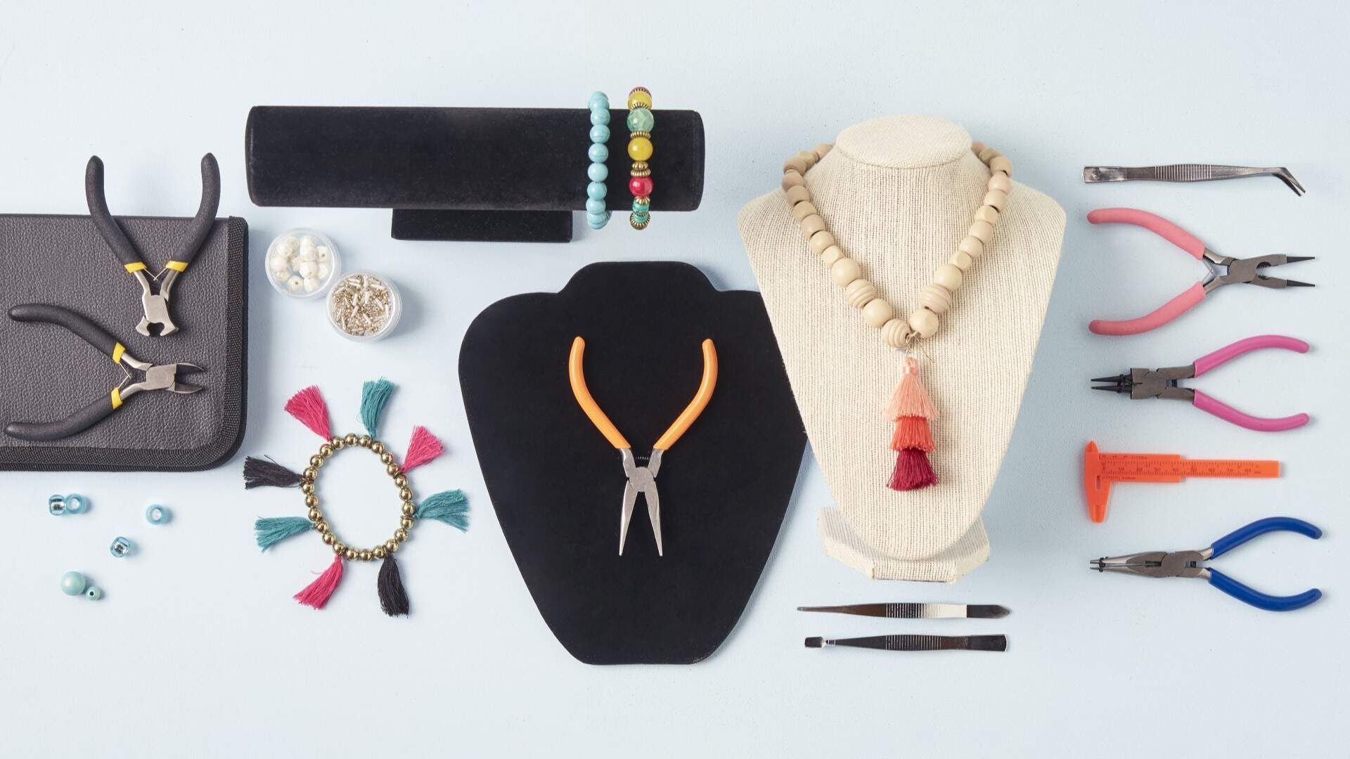 Your Ultimate Guide To Jewellery Findings, Tools & Stringing Materials