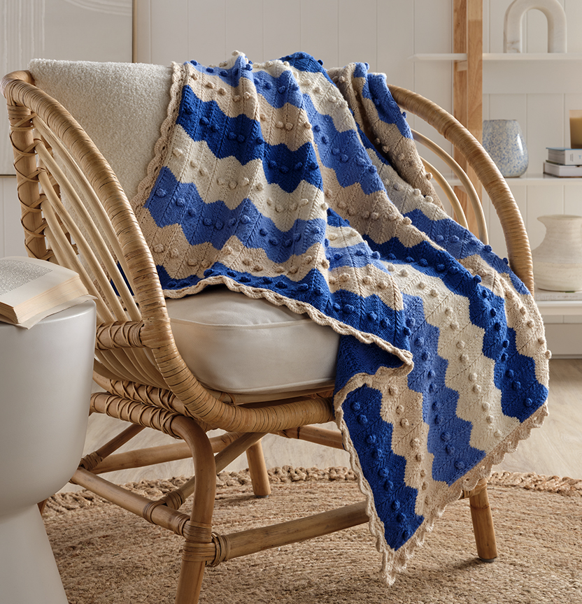 Koosh Cotton Blend Blanket Project