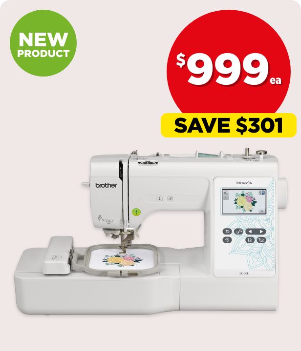 $999 each Brother Innov-IS M330E Embroidery Machine