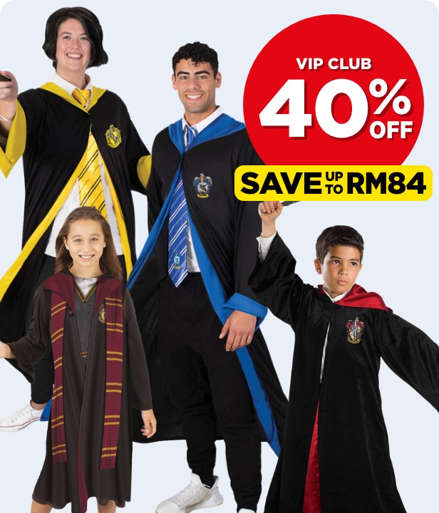 VIP CLUB 40% Off Harry Potter Costumes