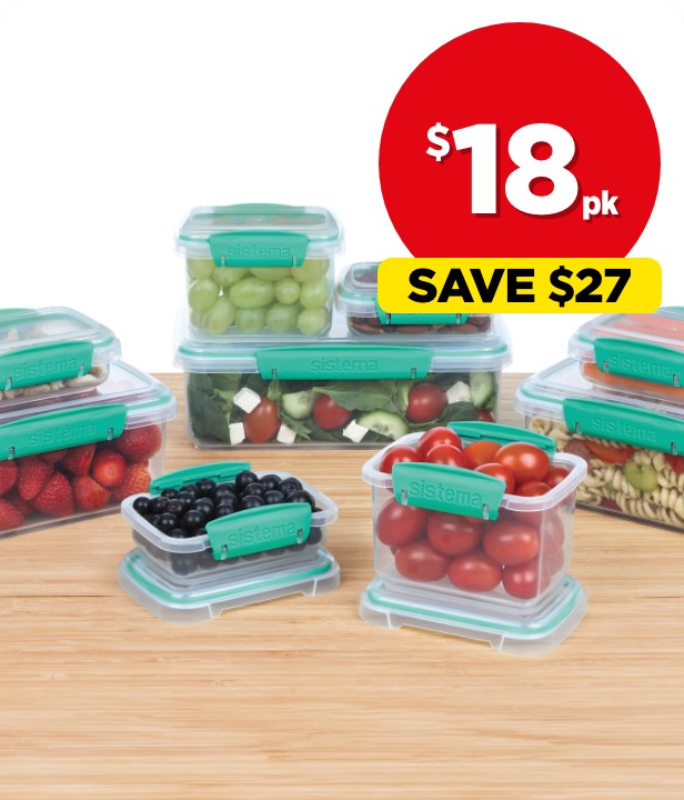 $18 pk Sistema To Go 18 Piece Pack