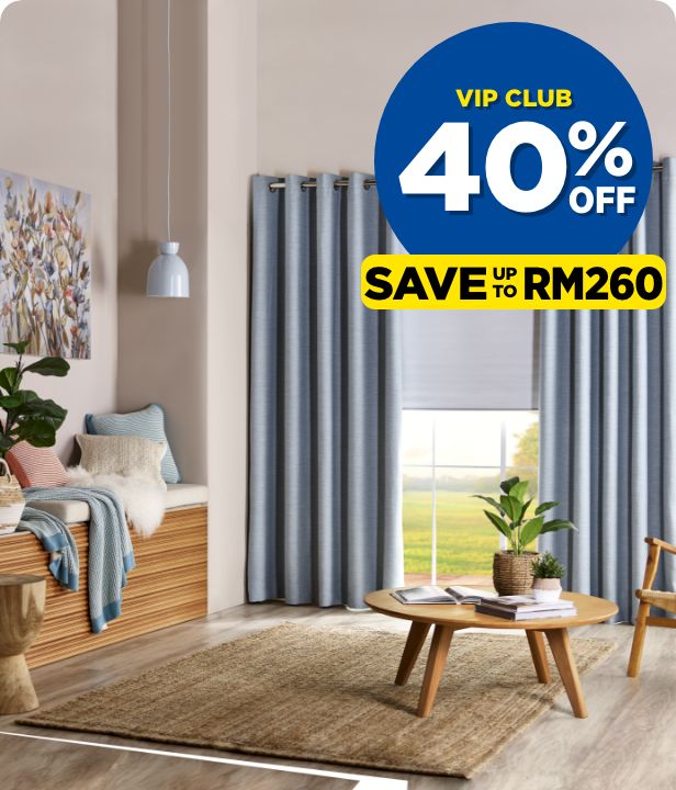 VIP CLUB 40% Off Rylee Curtains, Sheers & Blinds