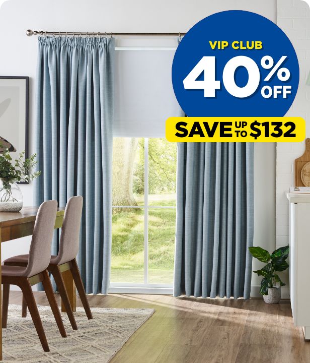 VIP CLUB 40% Off Rylee Curtains, Sheers & Blinds