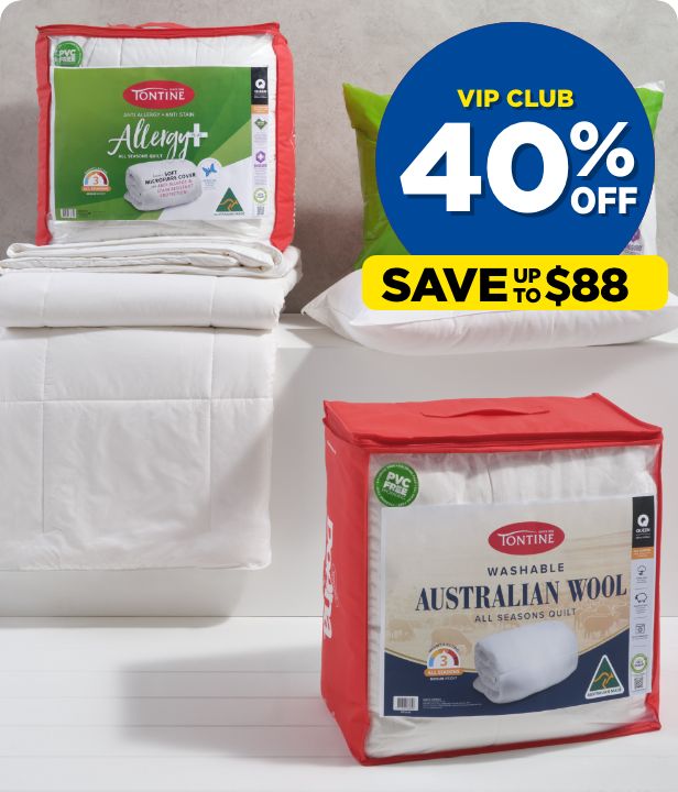 VIP CLUB 40% Off All Tontine Bedding