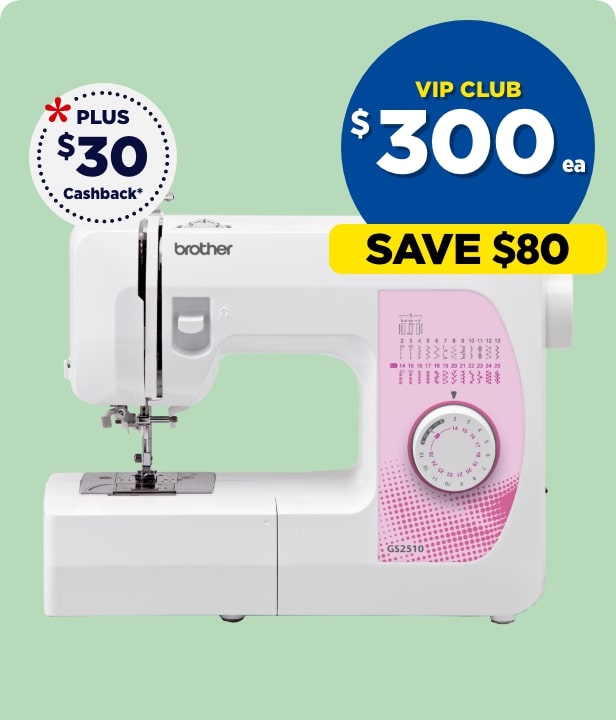 VIP CLUB $300 each Brother GS2510 Sewing Machine