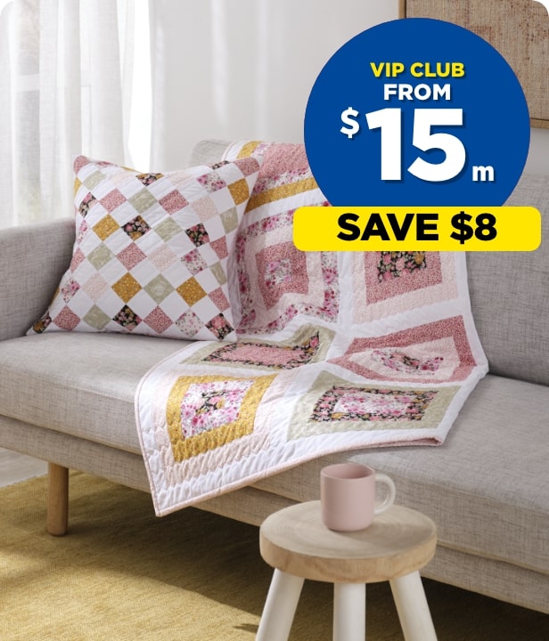 VIP CLUB From $15 per m All Printed Quilting Fabric By The Metre