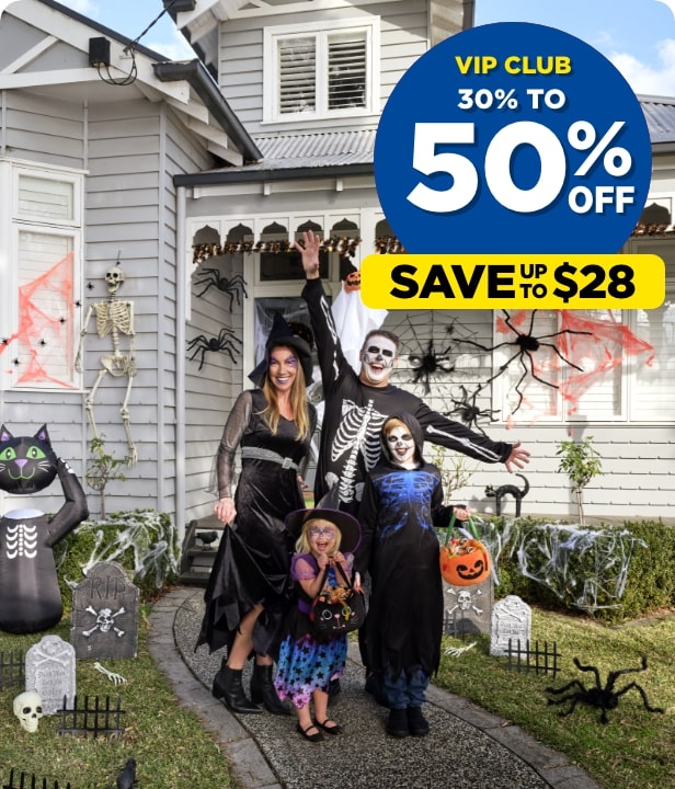 VIP CLUB 30% To 50% Off All Spooky Hollow Halloween Costumes & Decorations