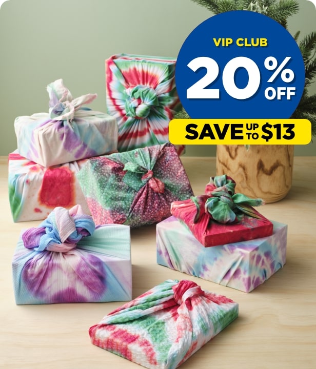 VIP CLUB 20% Off Tulip Tie Dye Range