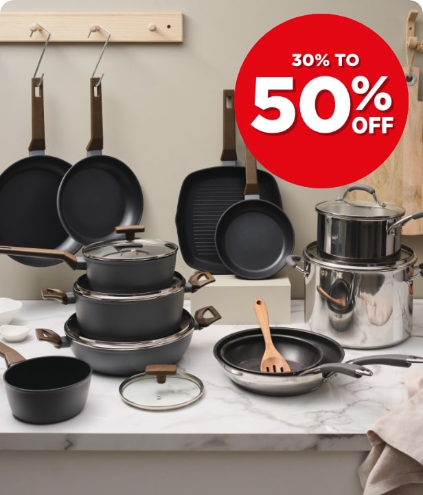 30% To 50% Off All Cookware