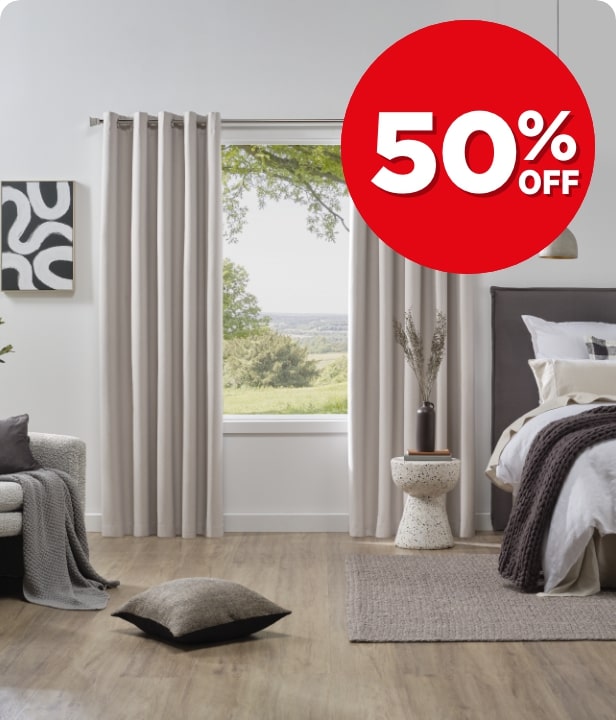 50% Off All Emerald Hill Curtains