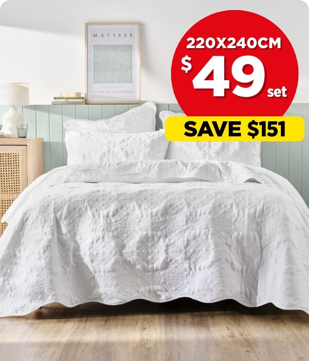 $49 set KOO Nita Quilted Coverlet Set