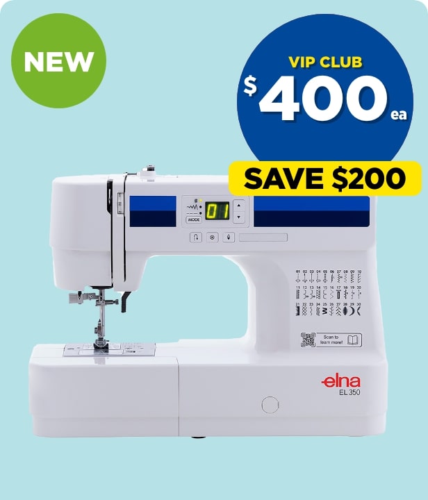 VIP CLUB $400 each Elna EL350 Sewing Machine