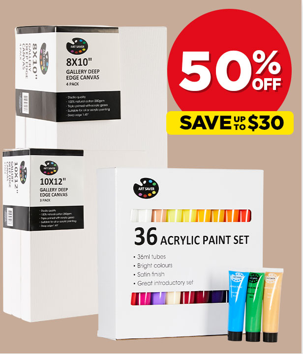 50% Off Art Saver Artistry Collection