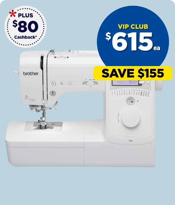 VIP CLUB $615 each Brother Innov-IS A16 Sewing Machine
