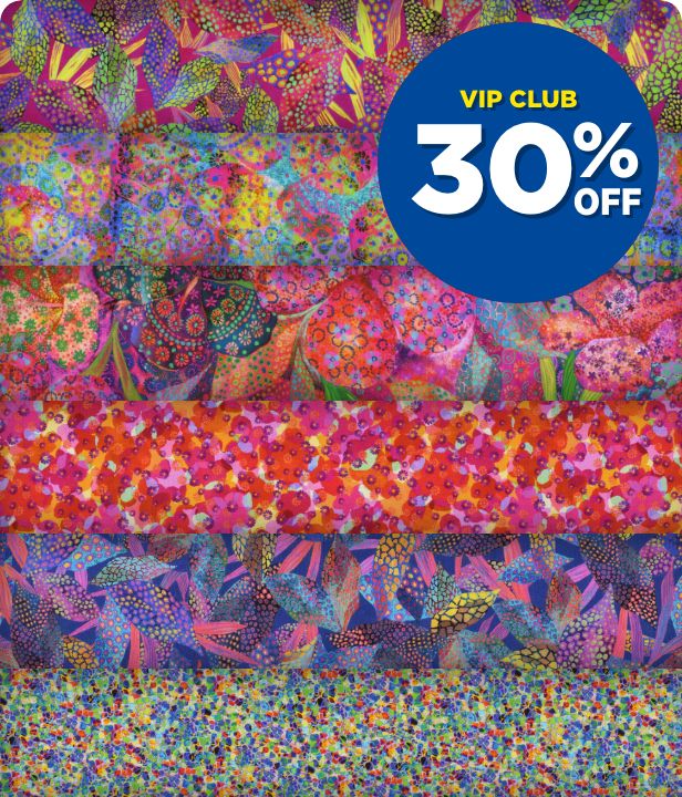 VIP CLUB 30% Off Printed Quilting Fabrics By The Metre