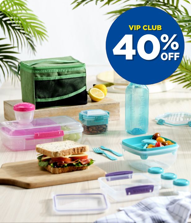 VIP CLUB 40% Off All Food Storage