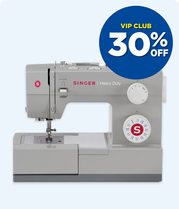 VIP CLUB 30% Off All Heavy Duty Sewing Machines