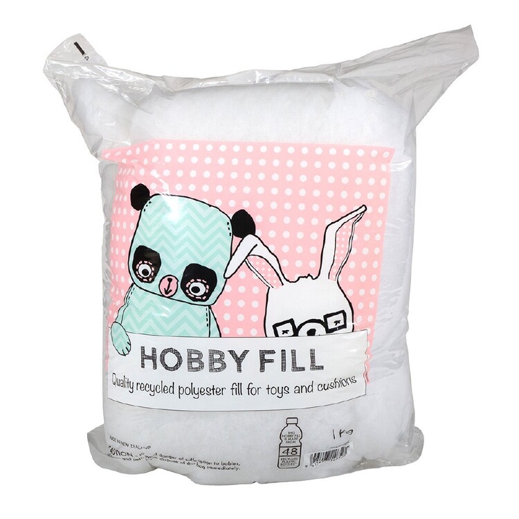 Super Microfibre Stuffing Material for Filling Cushions, Pillows and Toys -  1 kg.