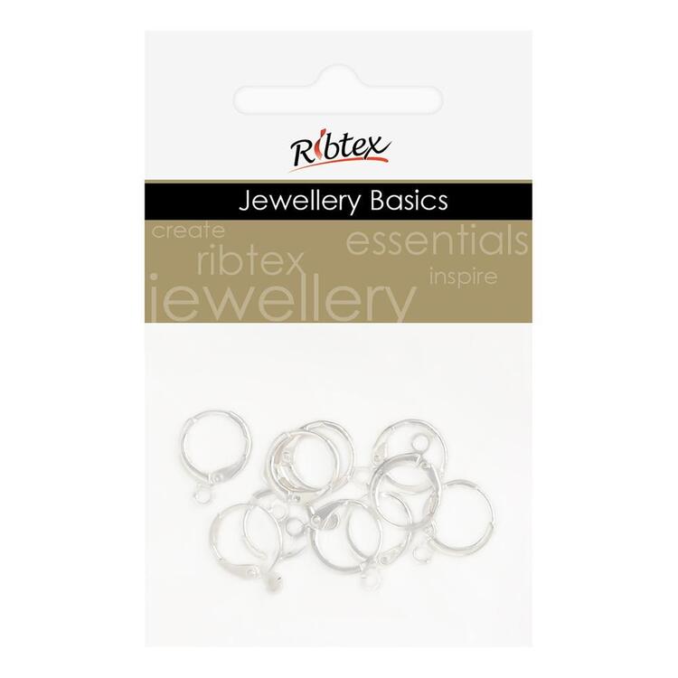 20 Pack Clip-On Earring Converters Hypoallergenic Earring Clip on Backs Parts Components Findings for DIY Earring and Pierced Ears (Silver), Women's