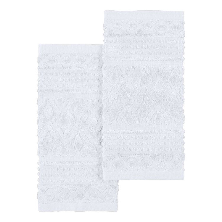 KOO Zara 550GSM Towel Collection White