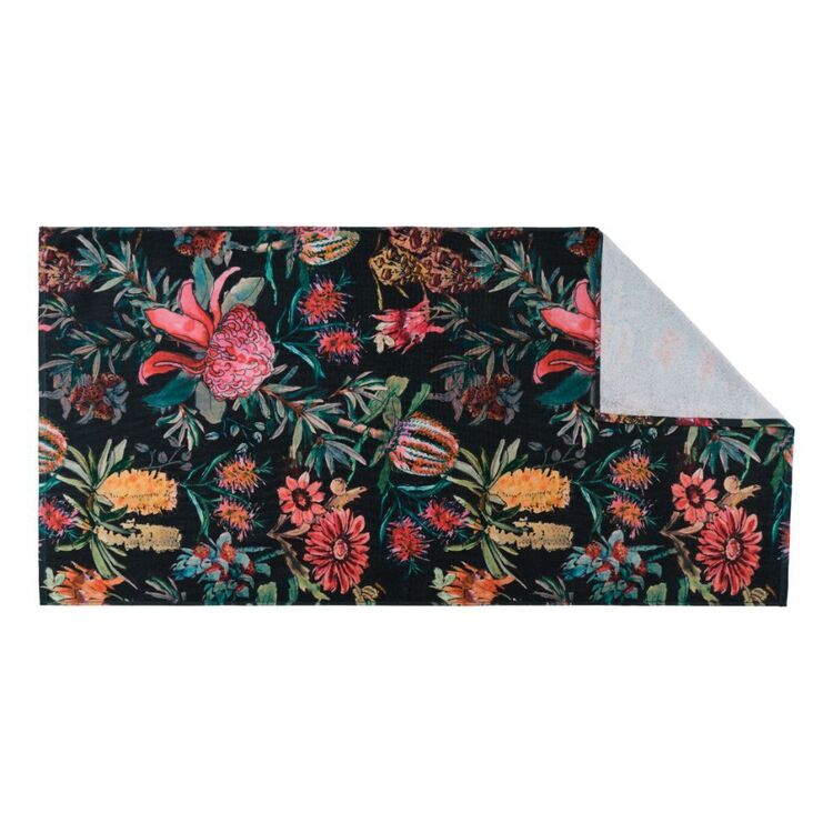 KOO Floral Printed Towel Collection Botanical Floral