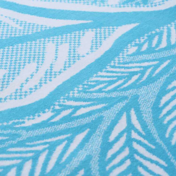 Dri Glo Beach Towels Aqua