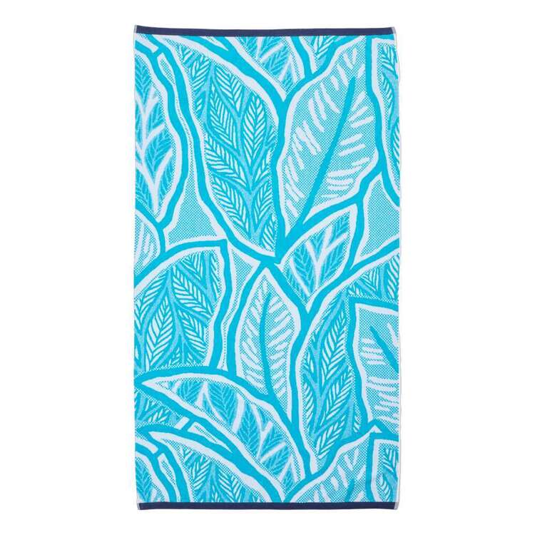 Dri Glo Beach Towels Aqua