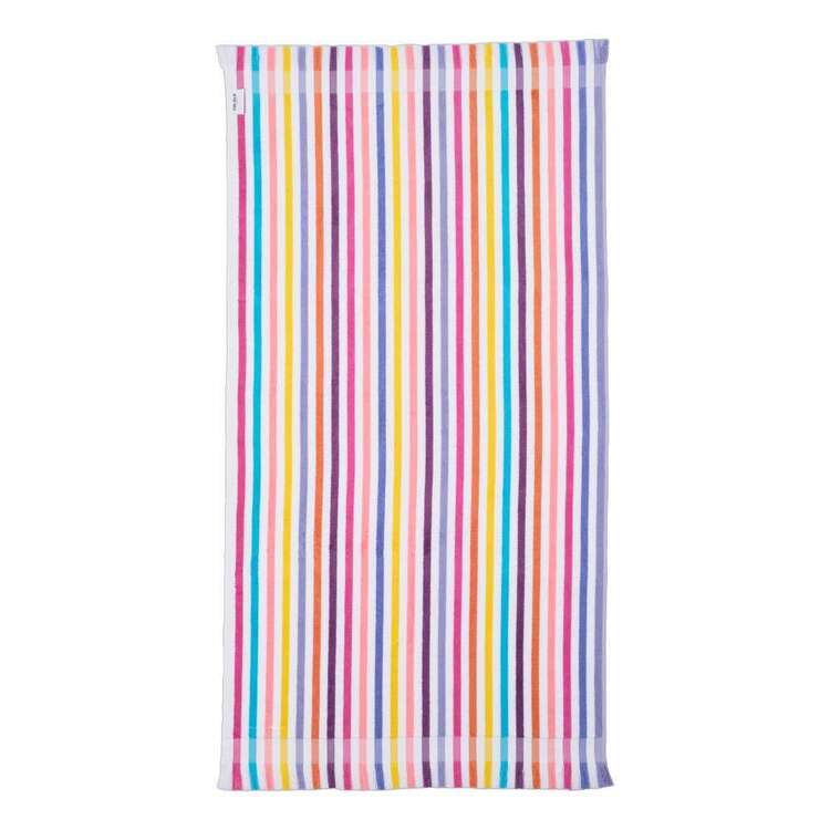 Dri Glo Beach Towels Multicoloured