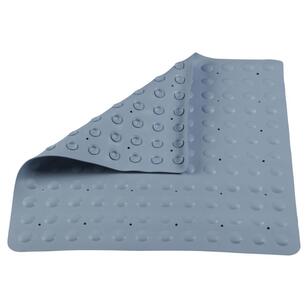 Brampton House Rubber Bath and Shower Mats Blue Shower Mat