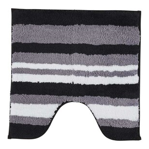 KOO Stripe Bath and Contour Mats Mono Contour Mat