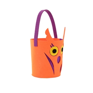 Spooky Hollow Felt Bucket Purple