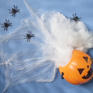 Spooky Hollow Spider Web Decoration White 60 g