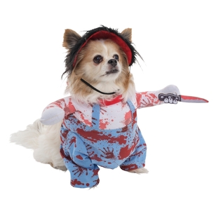 Spooky Hollow Bloody Pet Costume Multicoloured S