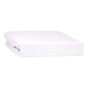 In Your Dreams Waterproof Mattress Protector White Single