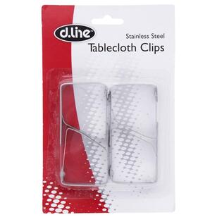 D.Line Stainless Steel Tablecloth Clips Stainless Steel