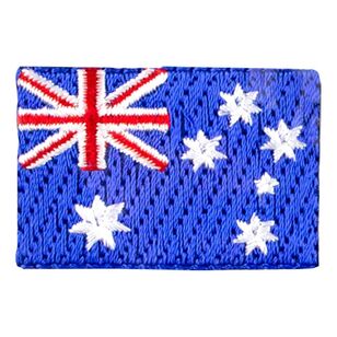 Beutron Small Australian Flag Iron On Motif Multicoloured