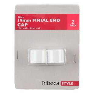 Tribeca End Cap Finial White