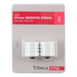 Tribeca Groove Finial White