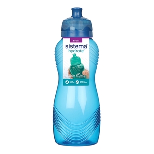 Sistema Plastic Wave Bottle Assorted 600 mL