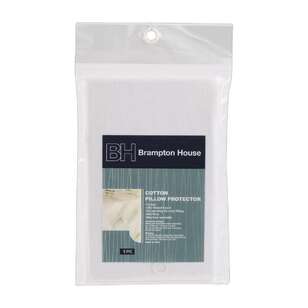 Brampton House Regular Pillow Protector White Regular