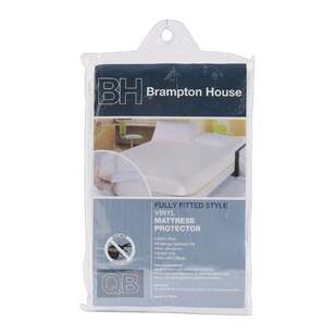 Brampton House Vinyl Fitted Mattress Protector