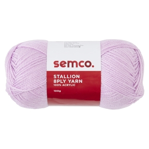 Semco Stallion 8 Ply Yarn 100 g Lavender 100 g