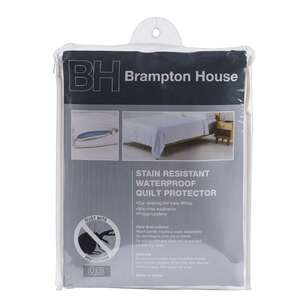 Brampton House Waterproof Duvet Inner Protector White
