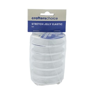 Crafters Choice Stretch Jelly Elastic Pack Clear